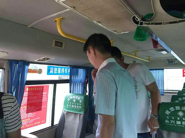 郴汽集團永興分公司，全面?zhèn)鋺?zhàn)“安全生產月”“安全生產萬里行”活動