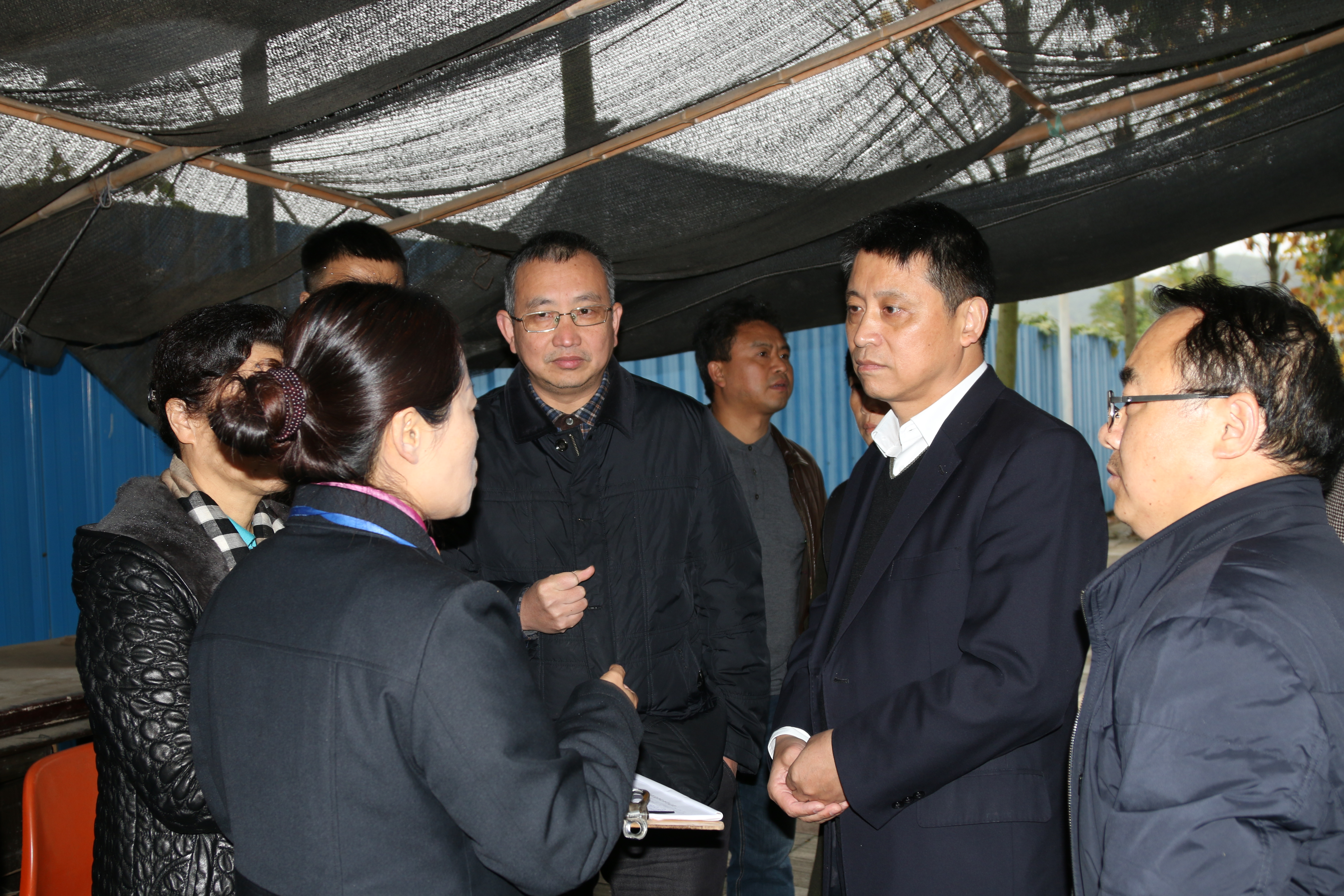單建華、馬鳳萍一行來我司考察交流3